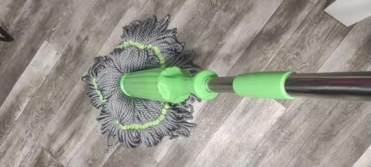 Self-Wringing Water Magic Mop | Just Push, Squeeze & Relax | 360° Adjustable & Reusable | Ideal for All Types of Floors