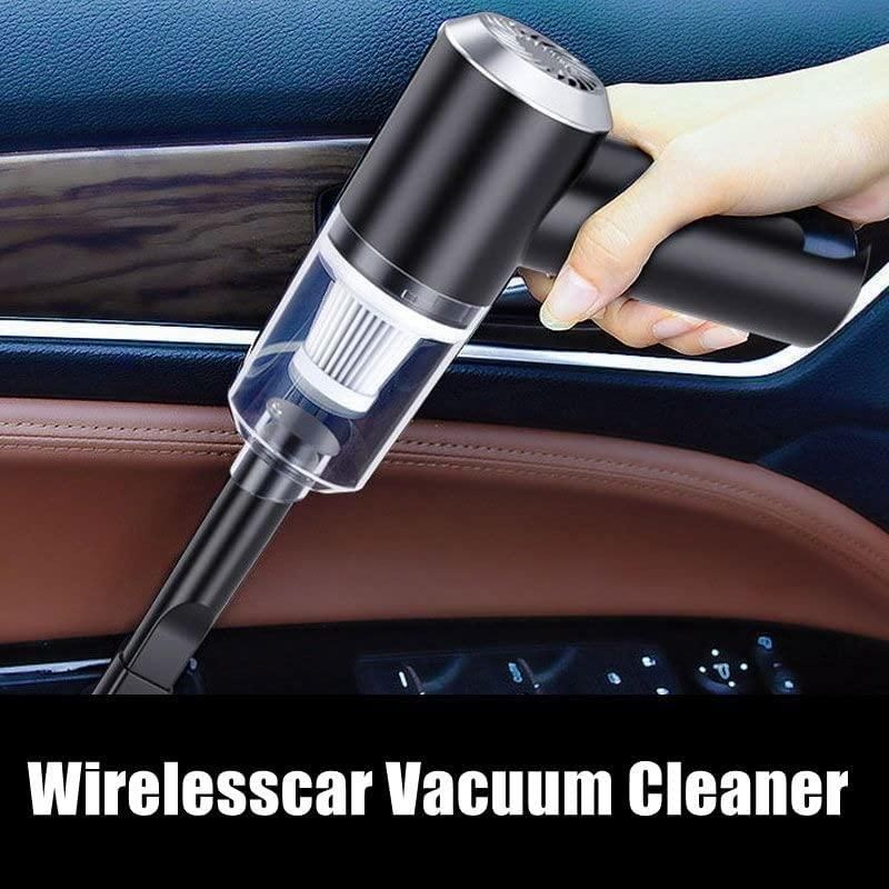 2-in-1 Portable Air Duster & Wireless Mini Vacuum Cleaner