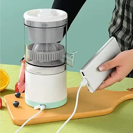 Electric Citrus Fruits Juicer | Portable, Rechargeable, Cordless & Effortless Squeezing | Travel, Picnic, Home & Office
