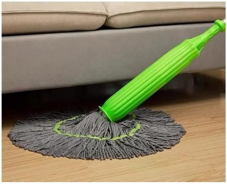 Self-Wringing Water Magic Mop | Just Push, Squeeze & Relax | 360° Adjustable & Reusable | Ideal for All Types of Floors