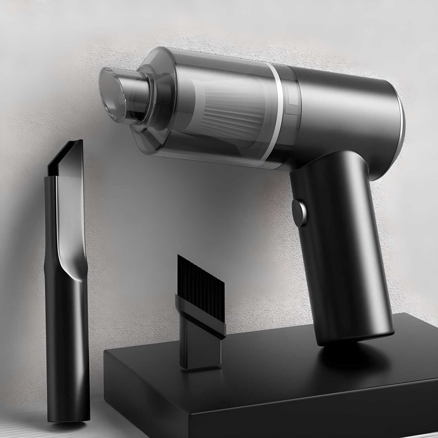 2-in-1 Portable Air Duster & Wireless Mini Vacuum Cleaner