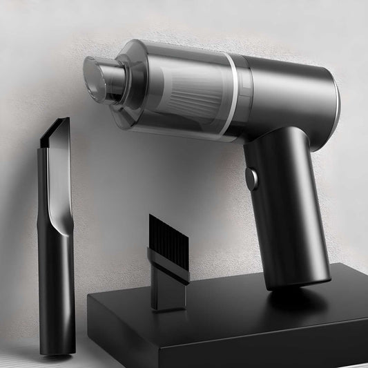 2-in-1 Portable Air Duster & Wireless Mini Vacuum Cleaner