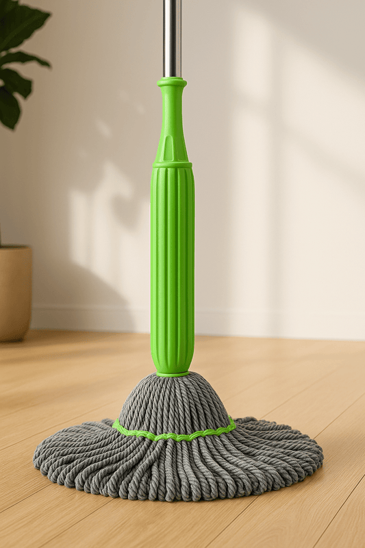 Self-Wringing Water Magic Mop | Just Push, Squeeze & Relax | 360° Adjustable & Reusable | Ideal for All Types of Floors